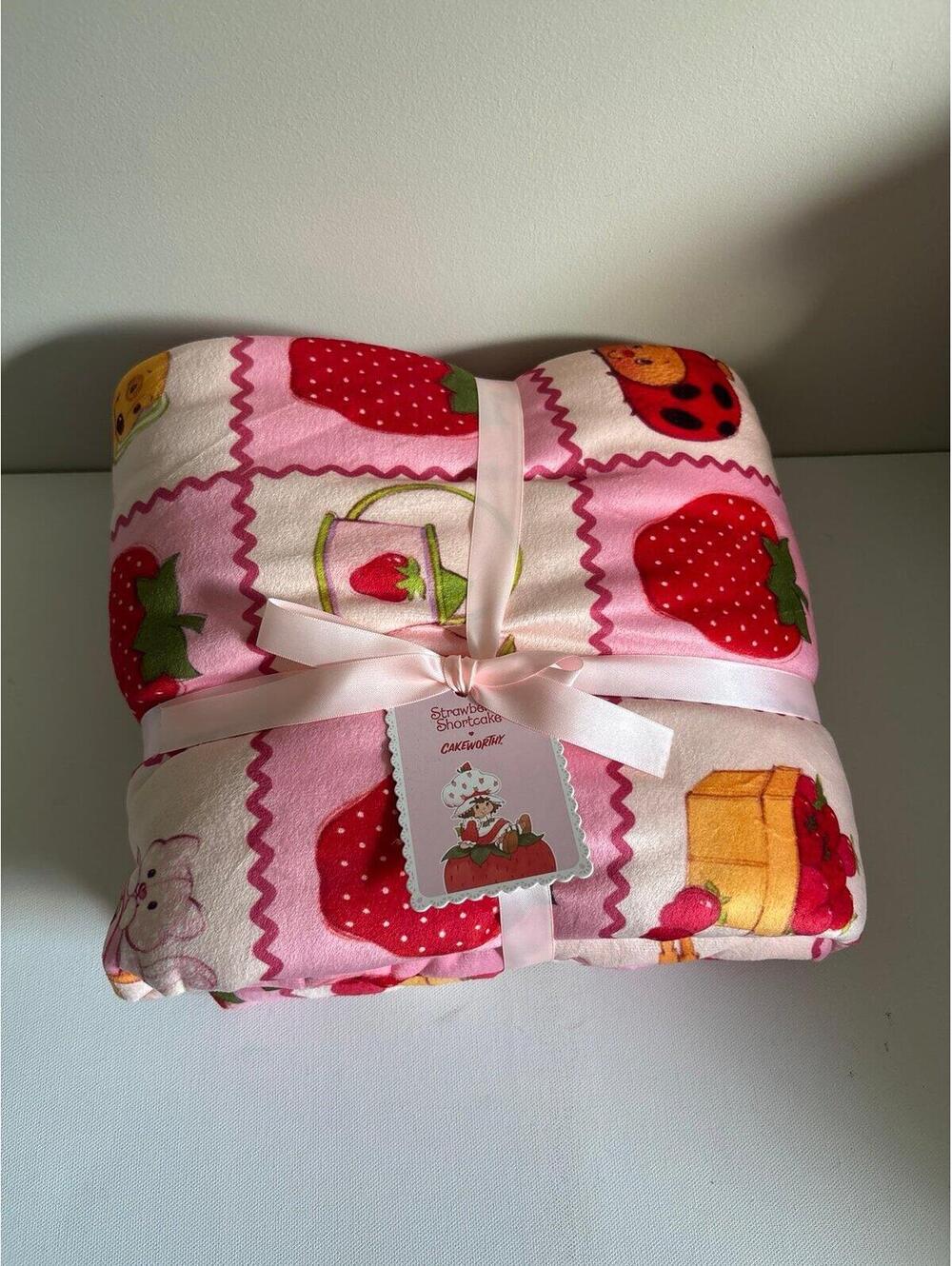 Strawberry Shortcake Cakeworthy 40 x 60 blanket